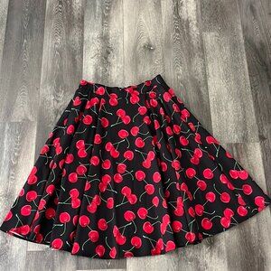 Eva Rose cherry skirt. Medium. New, never worn